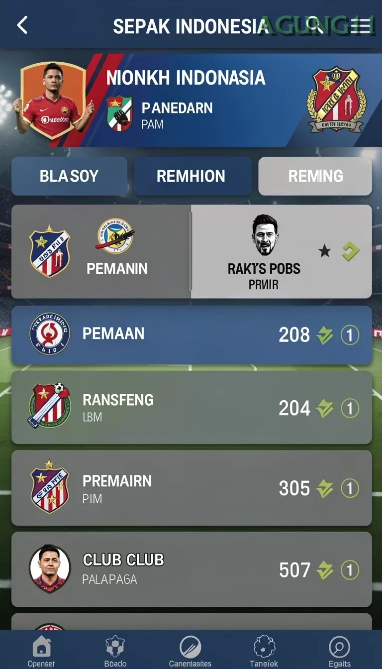Cuplikan layar UNO38 — pengaturan akun