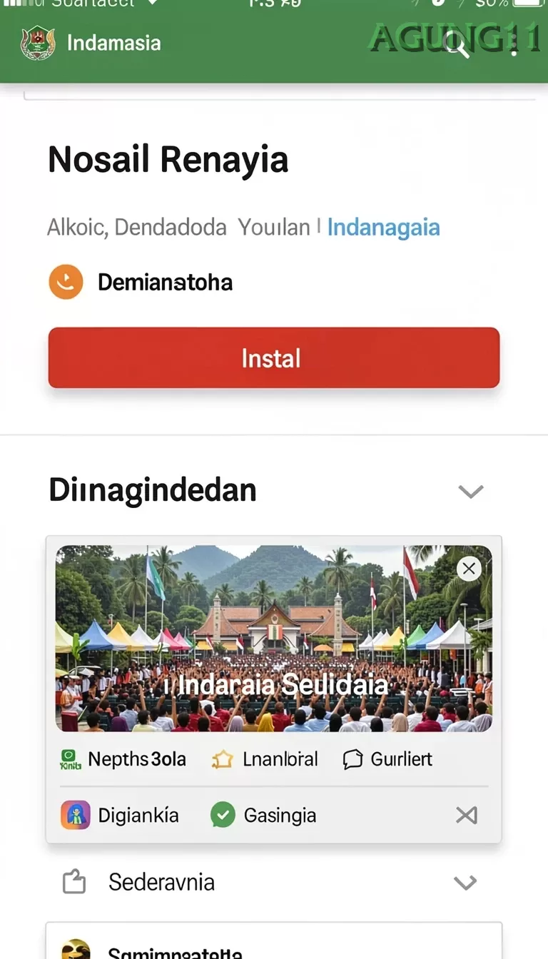 Cuplikan layar DEPO89 — aktivitas